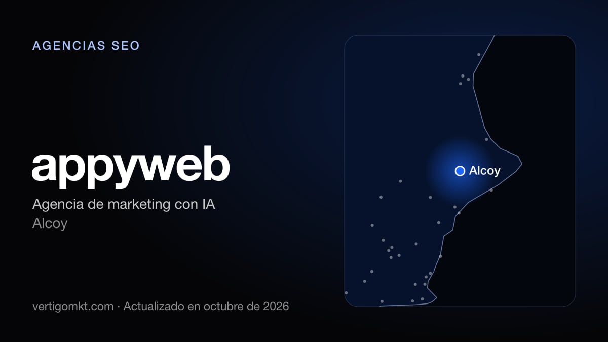 appyweb, agencia SEO en Alcoy: puesto 9 del ranking de las mejores agencias SEO en Elda
