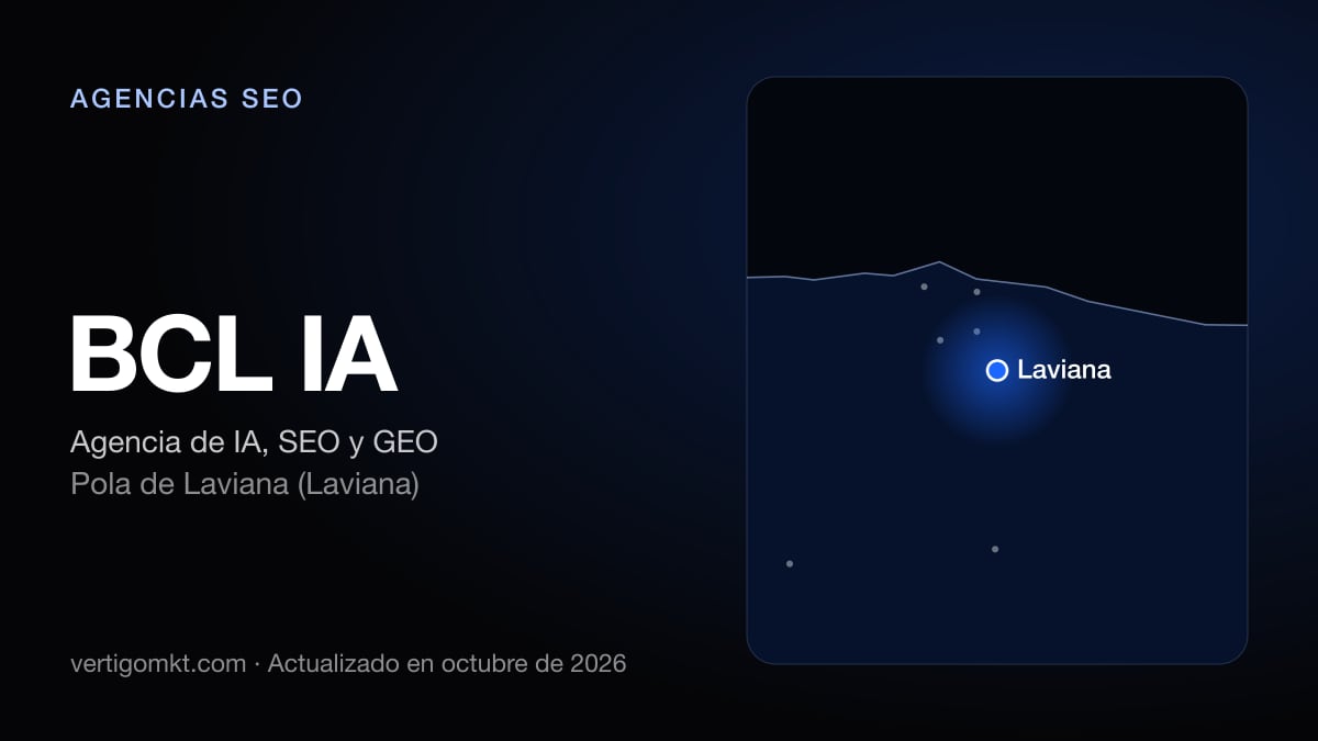 BCL IA (Pola de Laviana (Laviana)), puesto 9 entre las mejores agencias SEO de Siero