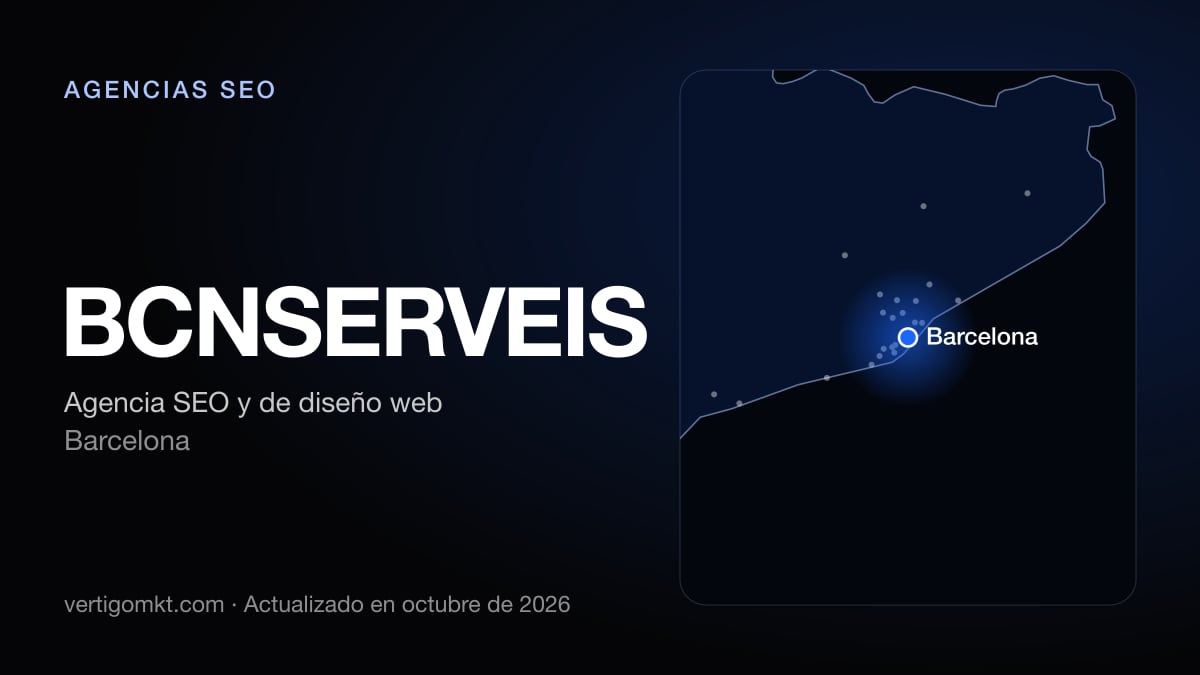 BCNSERVEIS, agencia SEO en Barcelona: puesto 10 del ranking de las mejores agencias SEO en Barcelona