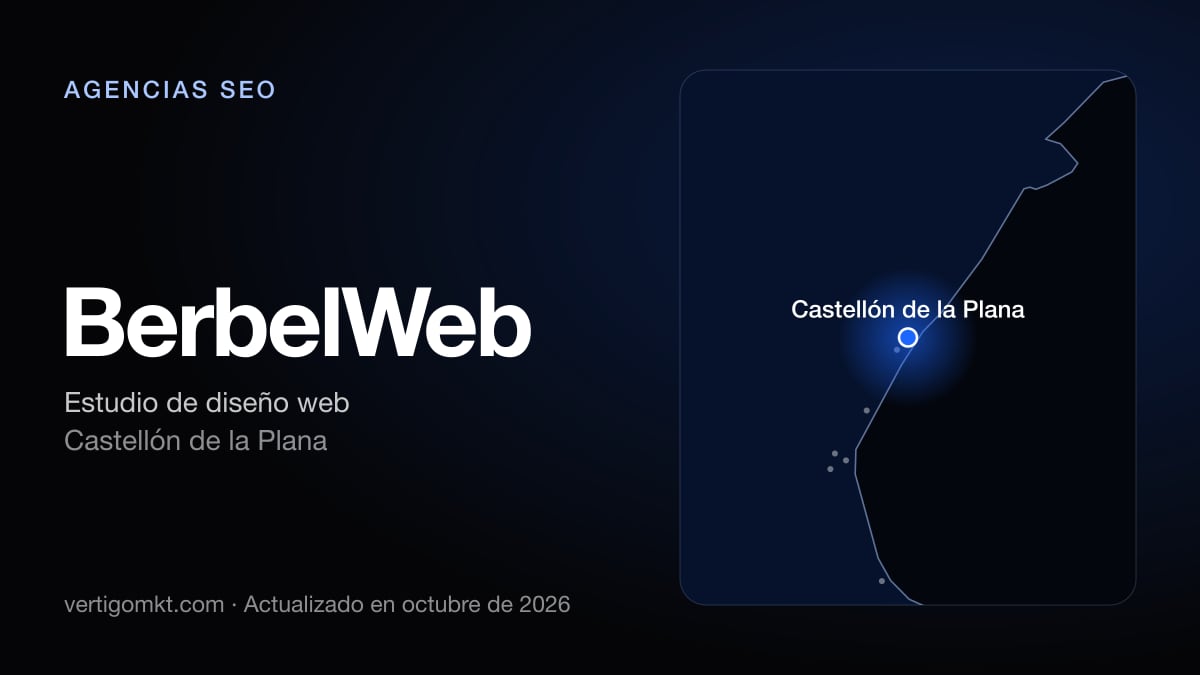 BerbelWeb (Castellón de la Plana), puesto 8 entre las mejores agencias SEO de Castellón de la Plana