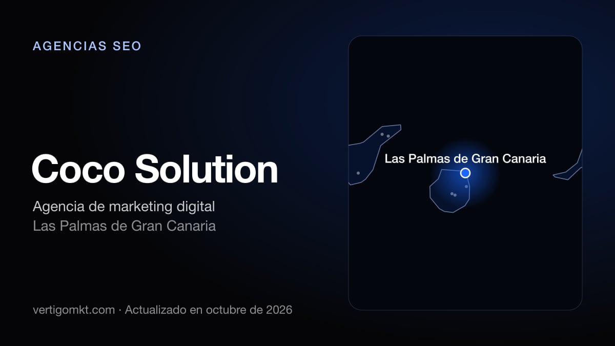 Coco Solution (Las Palmas de Gran Canaria), puesto 2 entre las mejores agencias SEO de Telde