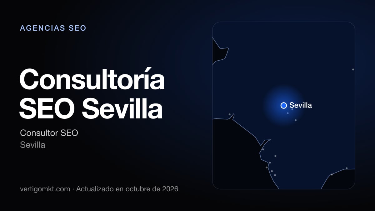 Mejores agencias SEO en Utrera, puesto 8: Consultoría SEO Sevilla, con sede en Sevilla