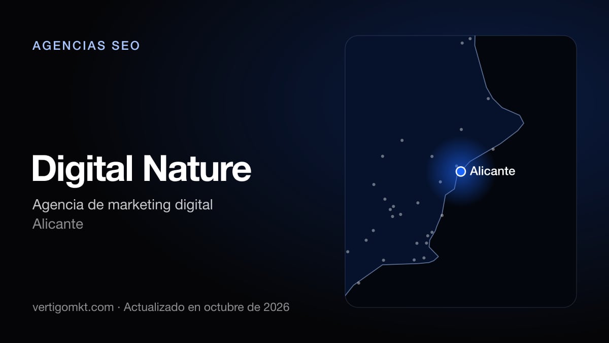Digital Nature, agencia SEO en Alicante: puesto 7 del ranking de las mejores agencias SEO en Elche