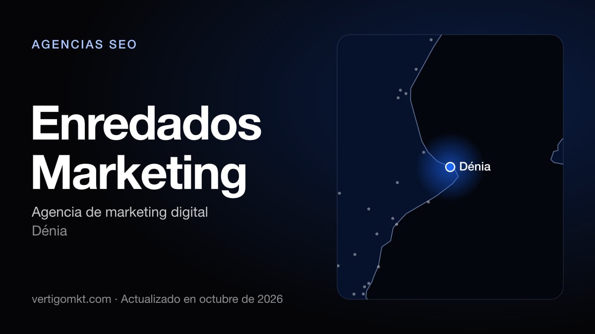 Enredados Marketing, agencia SEO en Dénia: puesto 10 del ranking de las mejores agencias SEO en Gandia