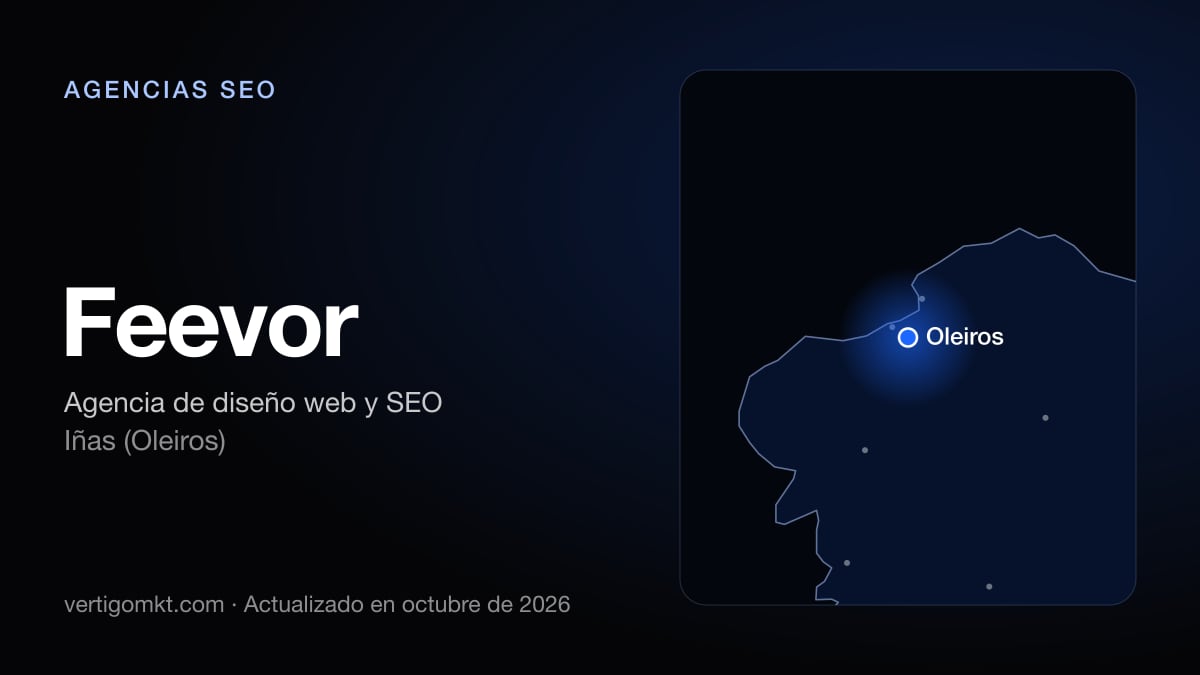Feevor (Iñas (Oleiros)), puesto 3 entre las mejores agencias SEO de Ferrol