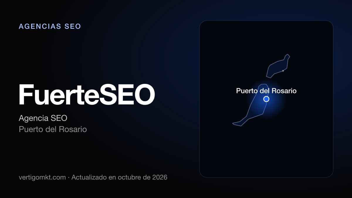 Mejores agencias SEO en Arrecife, puesto 3: FuerteSEO, con sede en Puerto del Rosario