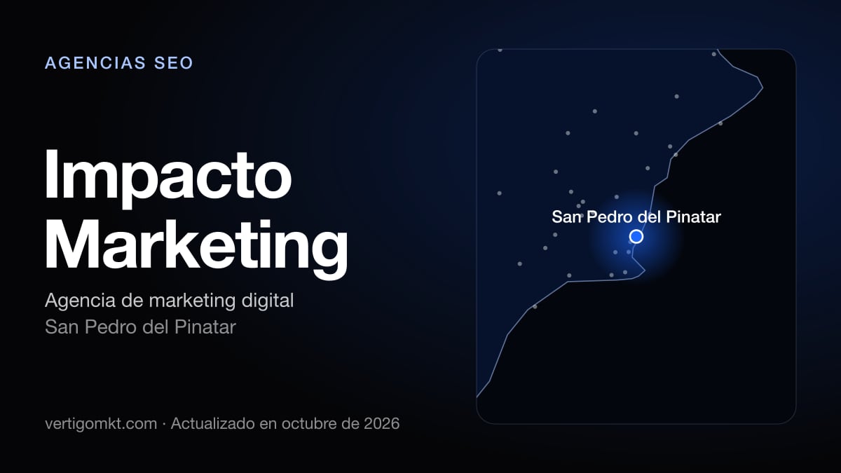Impacto Marketing (San Pedro del Pinatar), puesto 8 entre las mejores agencias SEO de Cartagena