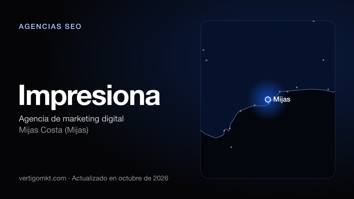 Impresiona (Mijas Costa (Mijas)), puesto 9 entre las mejores agencias SEO de Algeciras