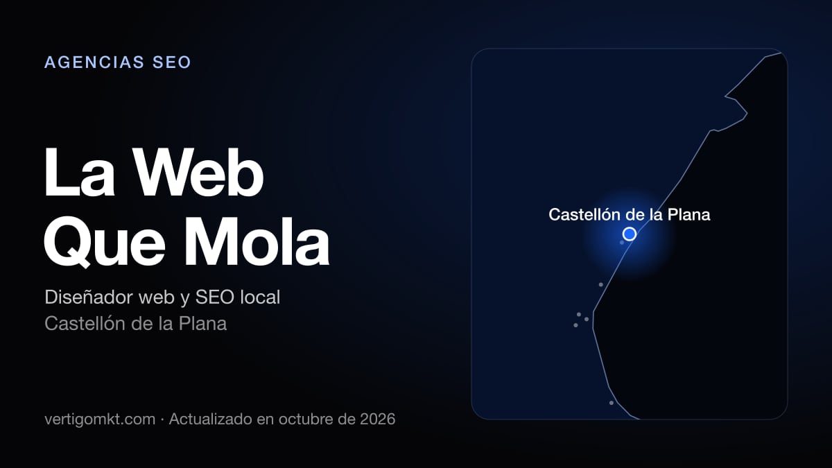 La Web Que Mola (Castellón de la Plana), puesto 10 entre las mejores agencias SEO de Villarreal