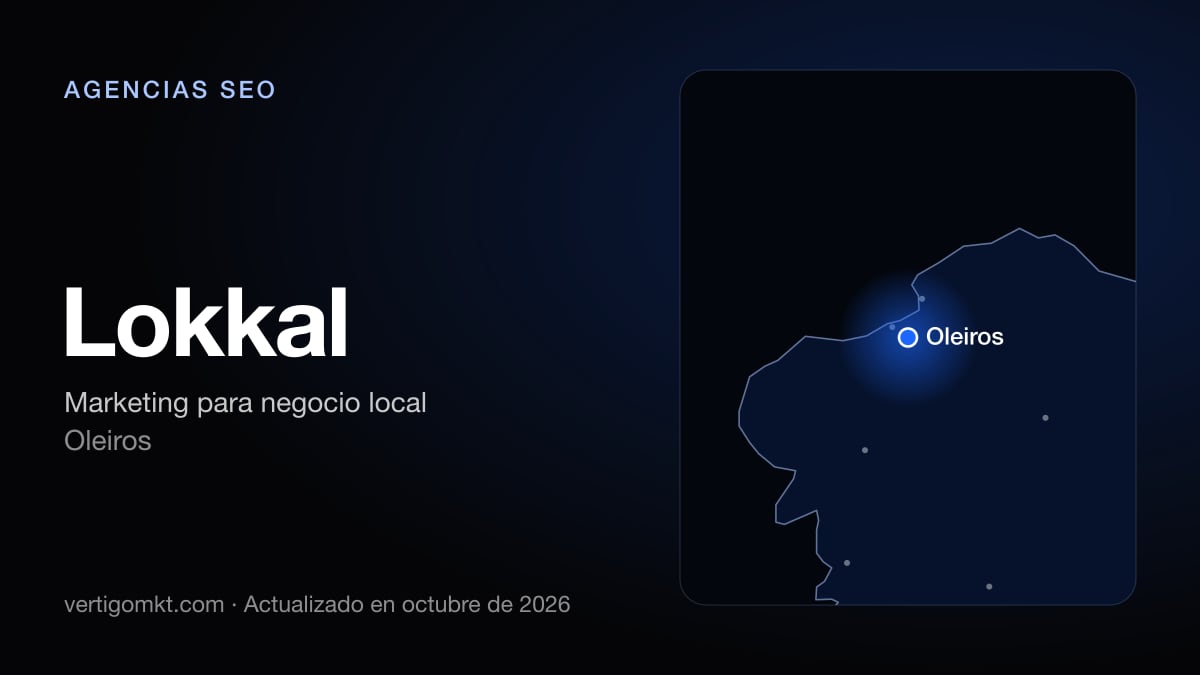 Mejores agencias SEO en Ferrol, puesto 7: Lokkal, con sede en Oleiros