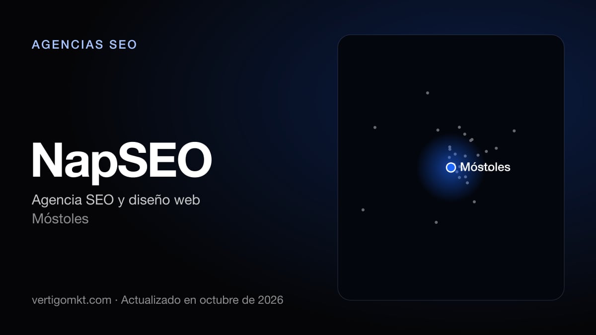 NapSEO (Móstoles), puesto 8 entre las mejores agencias SEO de Alcorcón