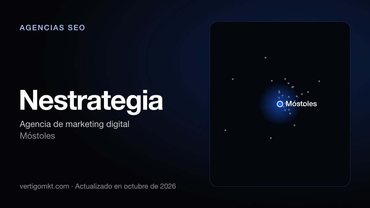 Nestrategia (Móstoles), puesto 7 entre las mejores agencias SEO de Alcorcón
