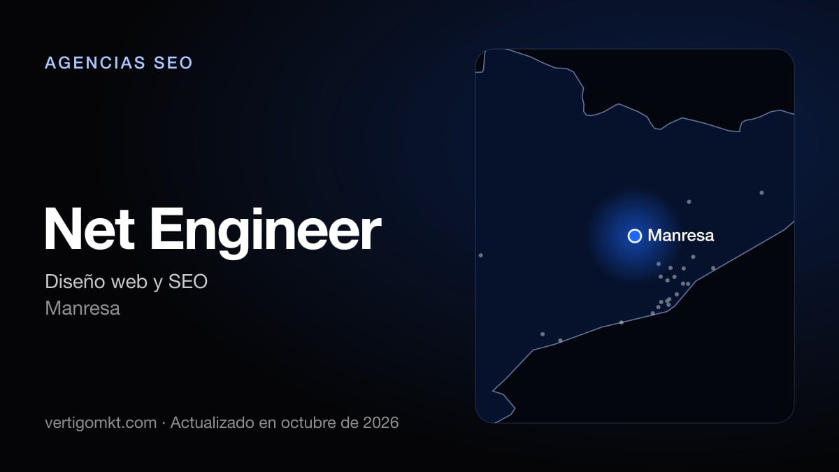Net Engineer (Manresa), puesto 5 entre las mejores agencias SEO de Vic