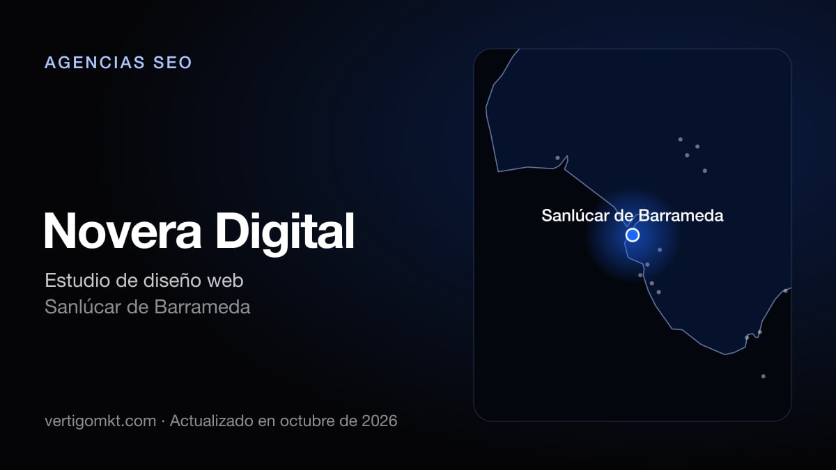 Mejores agencias SEO en Sanlúcar de Barrameda, puesto 4: Novera Digital, con sede en Sanlúcar de Barrameda
