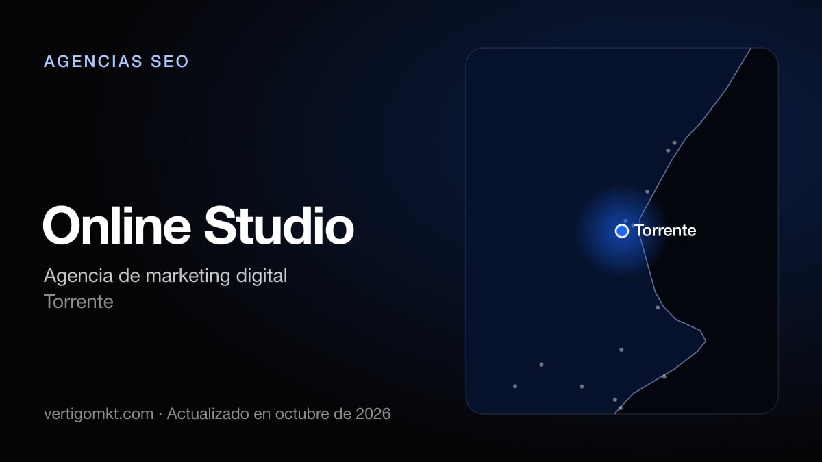 Online Studio (Torrente), puesto 6 entre las mejores agencias SEO de Torrente