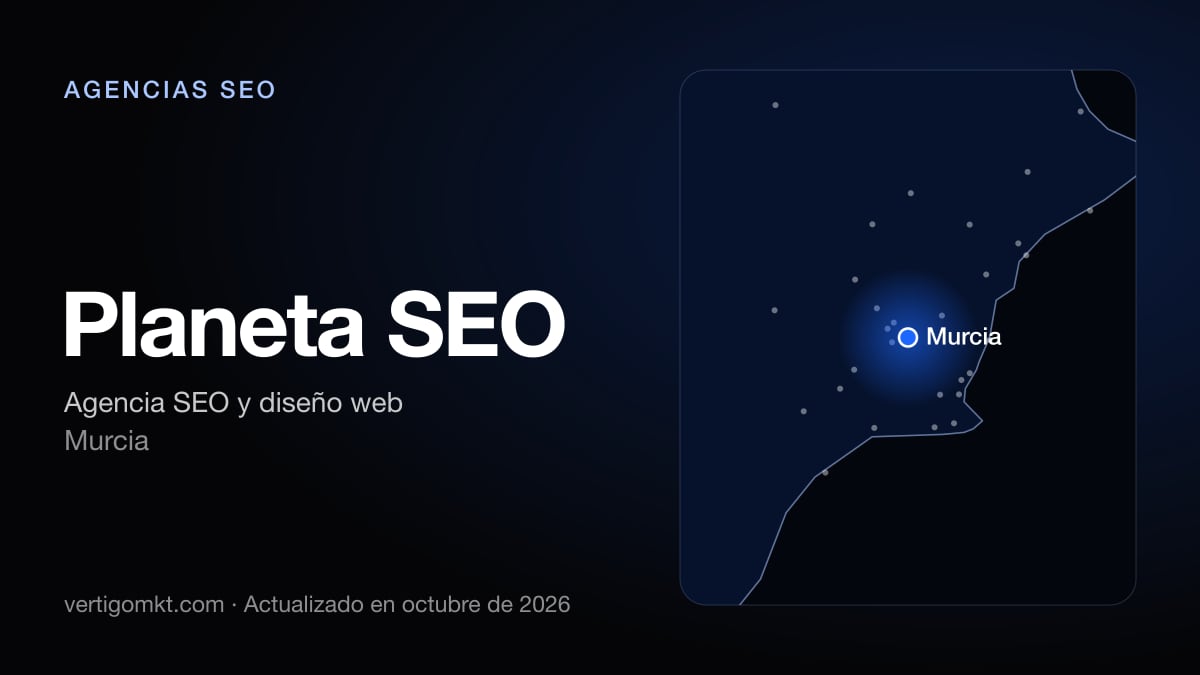 Planeta SEO (Murcia), puesto 8 entre las mejores agencias SEO de Lorca