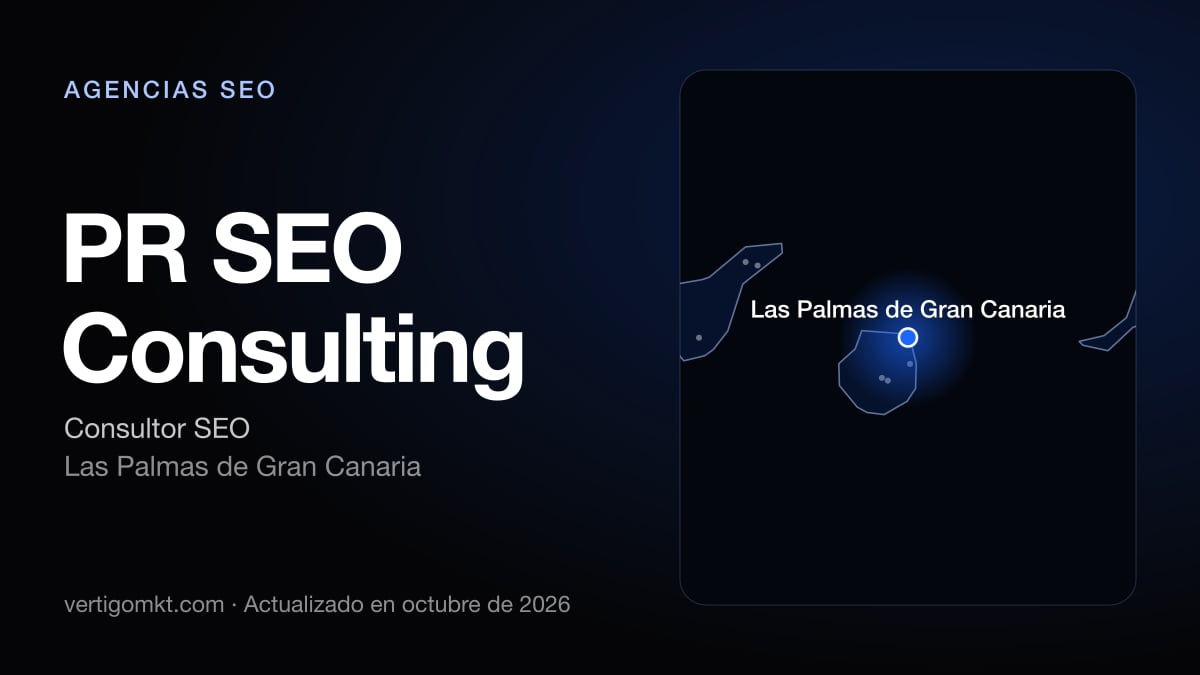 PR SEO Consulting, agencia SEO en Las Palmas de Gran Canaria: puesto 8 del ranking de las mejores agencias SEO en Telde