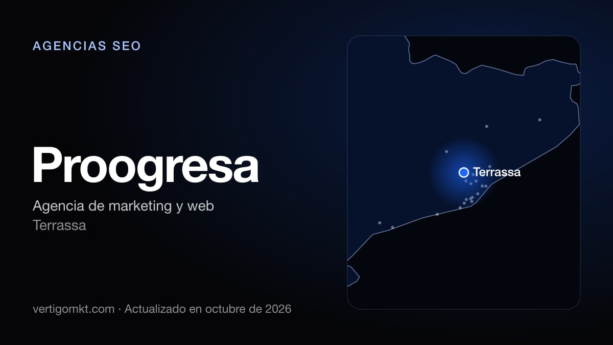Proogresa (Terrassa), puesto 8 entre las mejores agencias SEO de Manresa