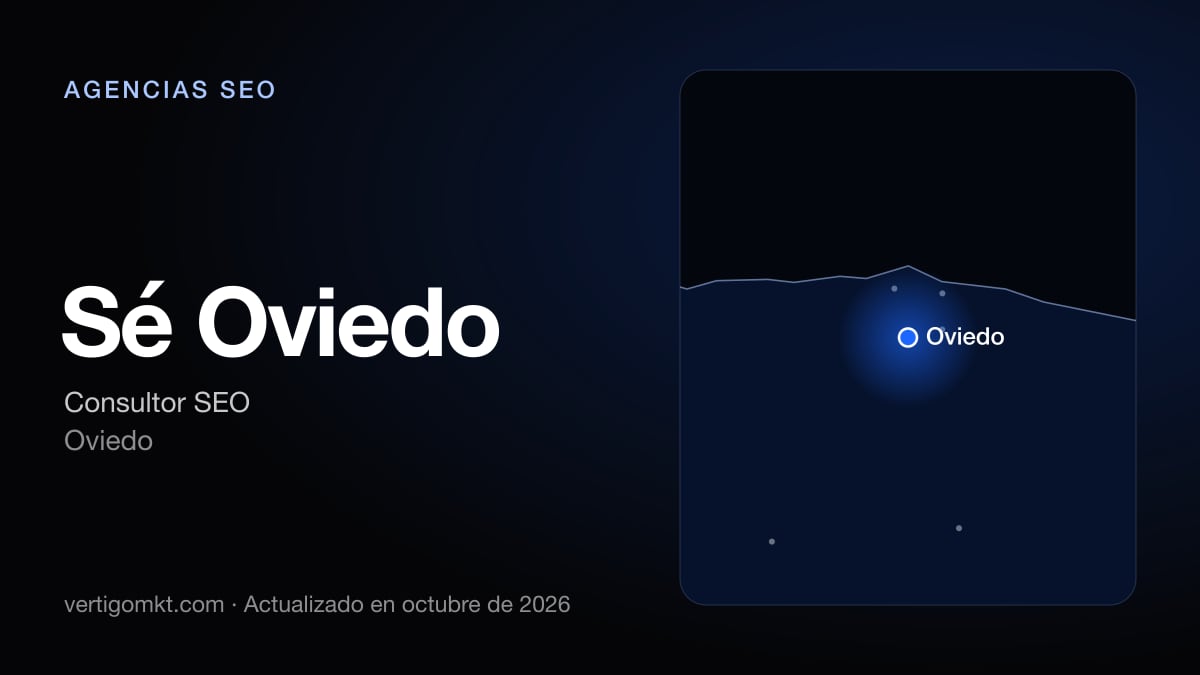 Mejores agencias SEO en Oviedo, puesto 10: Sé Oviedo, con sede en Oviedo
