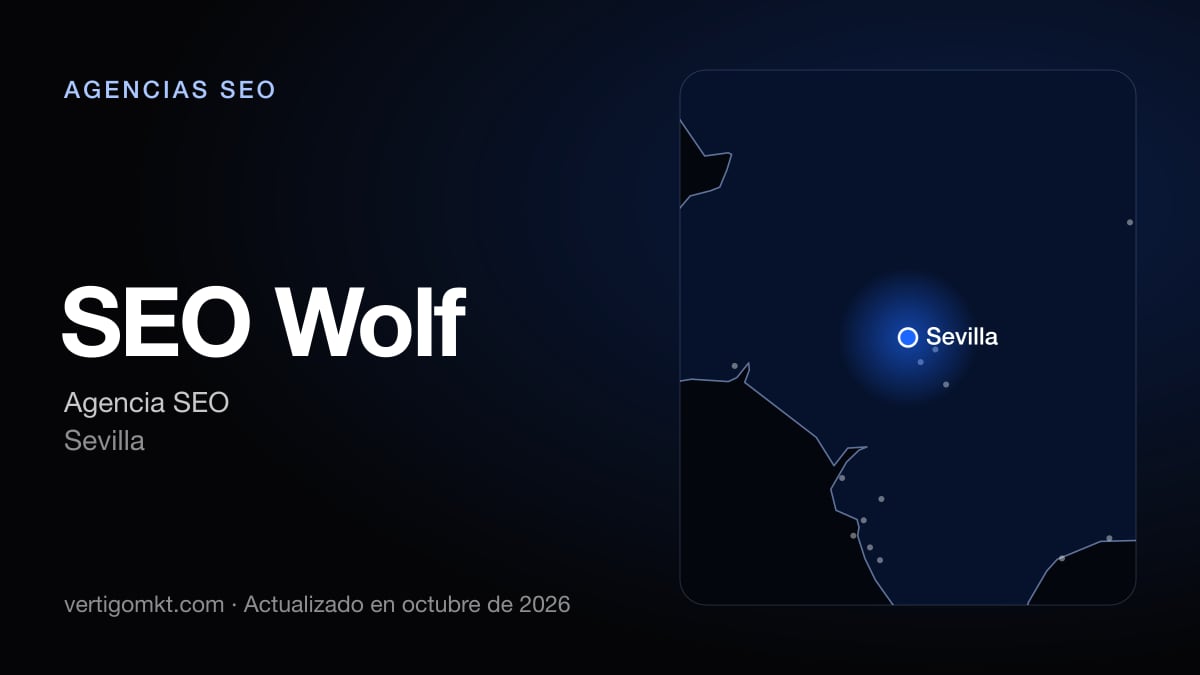 SEO Wolf, agencia SEO en Sevilla: puesto 2 del ranking de las mejores agencias SEO en Utrera