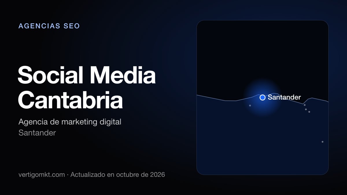 Mejores agencias SEO en Santander, puesto 2: Social Media Cantabria, con sede en Santander