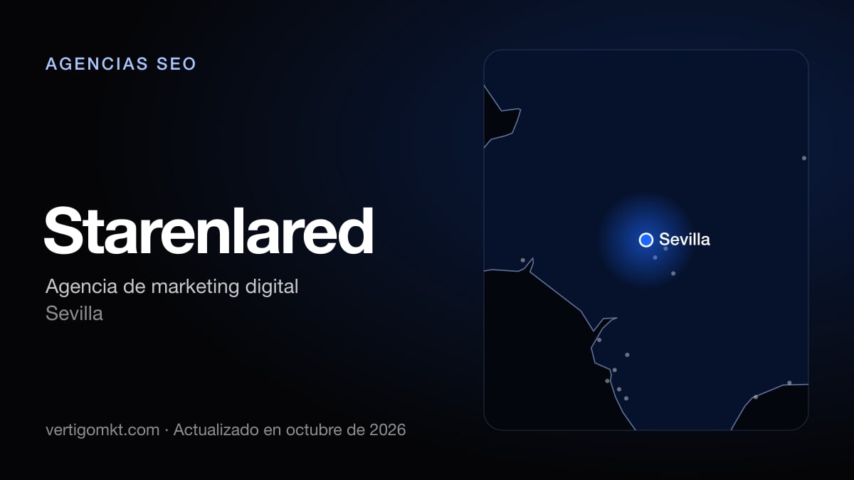 Starenlared, agencia SEO en Sevilla: puesto 10 del ranking de las mejores agencias SEO en Utrera