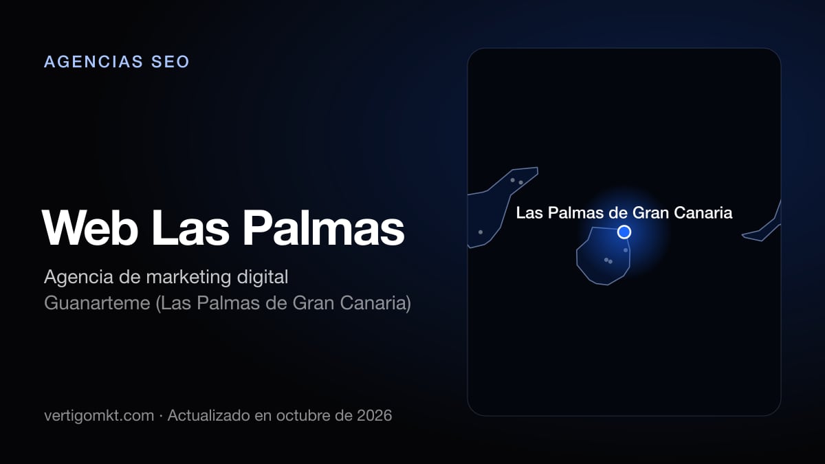 Mejores agencias SEO en Telde, puesto 6: Web Las Palmas, con sede en Guanarteme (Las Palmas de Gran Canaria)