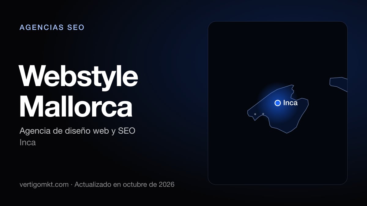 Mejores agencias SEO en Calvià, puesto 6: Webstyle Mallorca, con sede en Inca