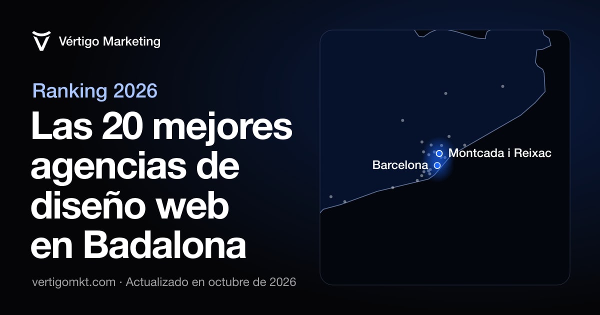 Mejores agencias de diseño web en Badalona: mapa de las localidades donde tienen el estudio o la oficina