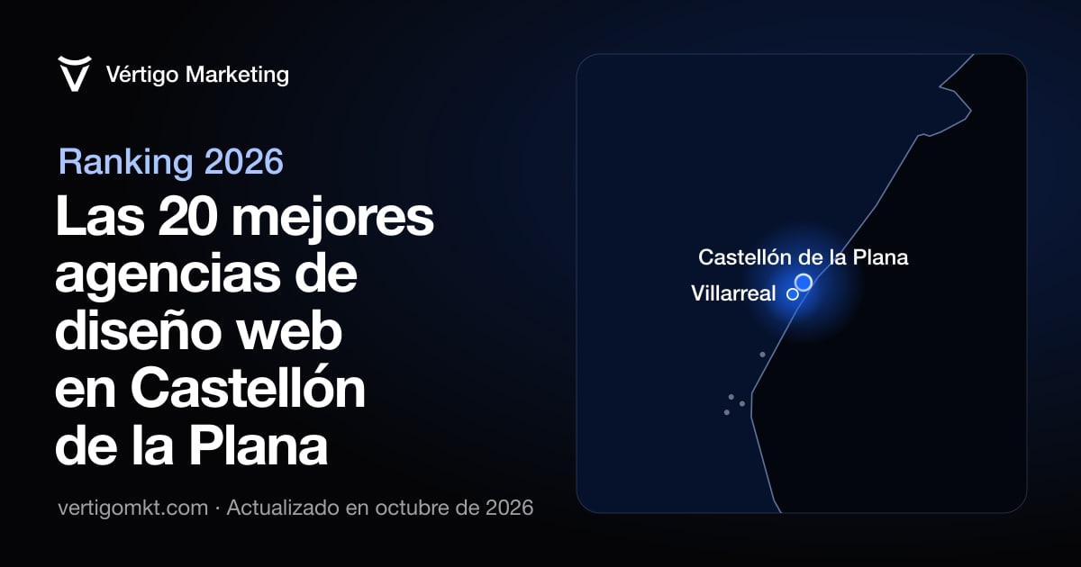 Las mejores agencias de diseño web en Castellón de la Plana, colocadas en el mapa según su sede
