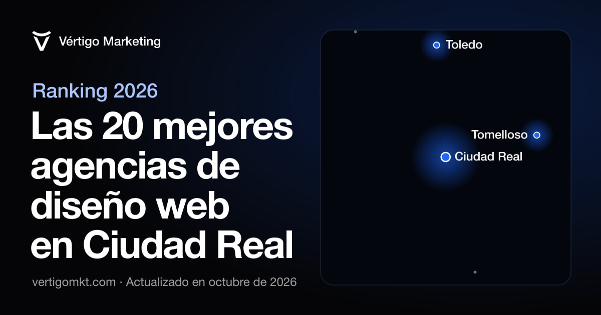 Mejores agencias de diseño web en Ciudad Real: mapa de las localidades donde tienen el estudio o la oficina