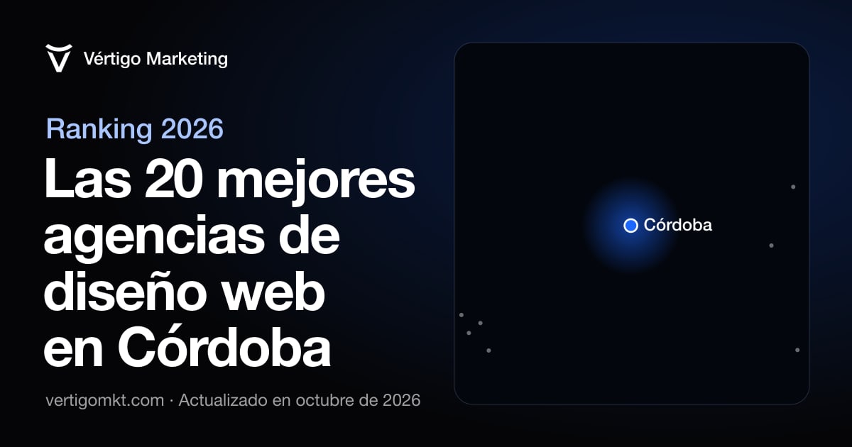 Las mejores agencias de diseño web en Córdoba, colocadas en el mapa según su sede