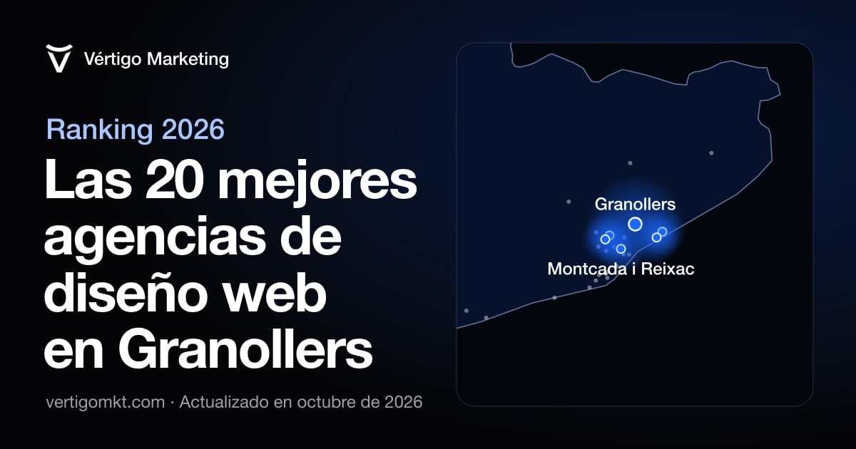 Mejores agencias de diseño web en Granollers: mapa de las localidades donde tienen el estudio o la oficina