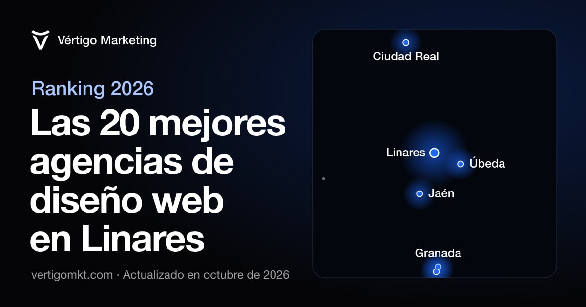 Mejores agencias de diseño web en Linares: mapa de las localidades donde tienen el estudio o la oficina