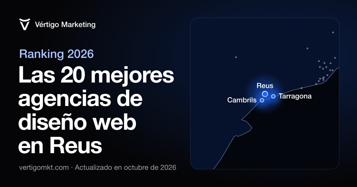 Mejores agencias de diseño web en Reus: mapa de las localidades donde tienen el estudio o la oficina