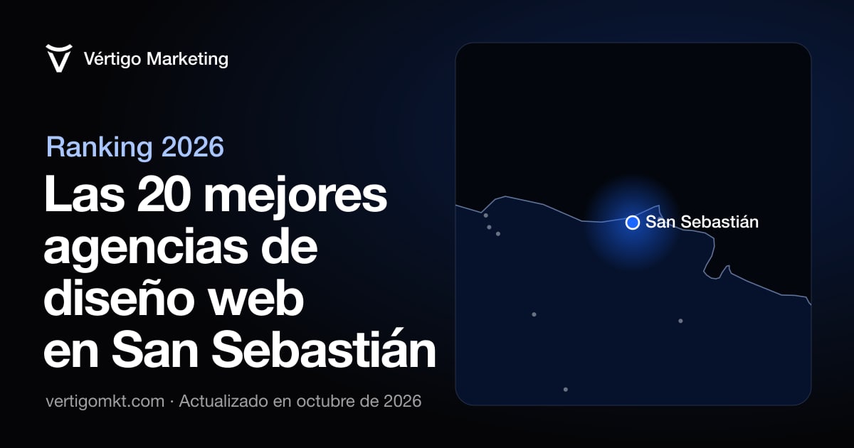 Mapa de las mejores agencias de diseño web de San Sebastián y las localidades desde las que trabajan