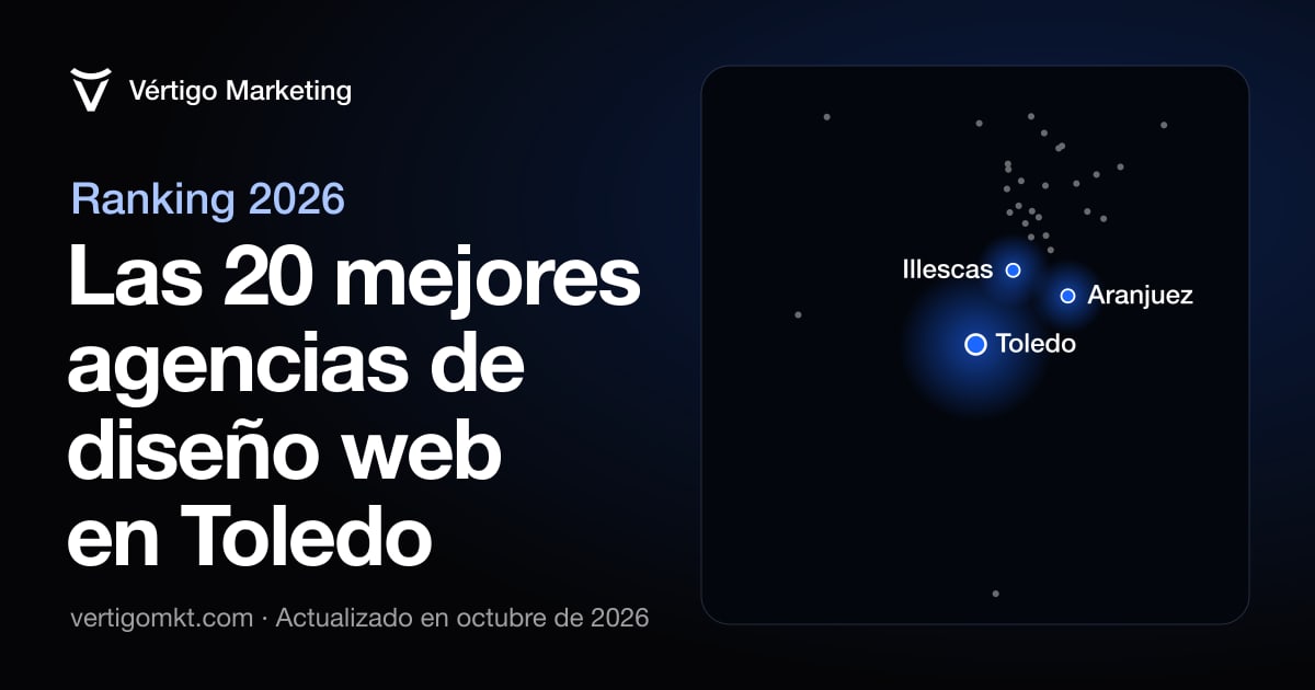 Mejores agencias de diseño web en Toledo: mapa de las localidades donde tienen el estudio o la oficina