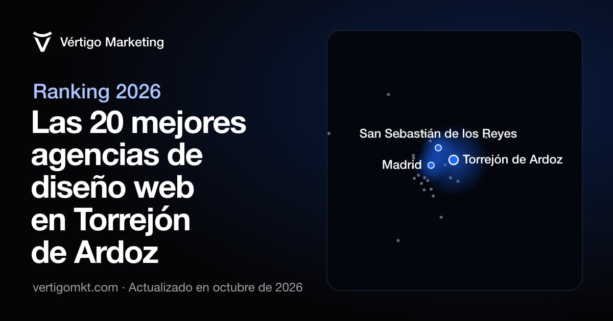Mejores agencias de diseño web en Torrejón de Ardoz: mapa de las localidades donde tienen el estudio o la oficina