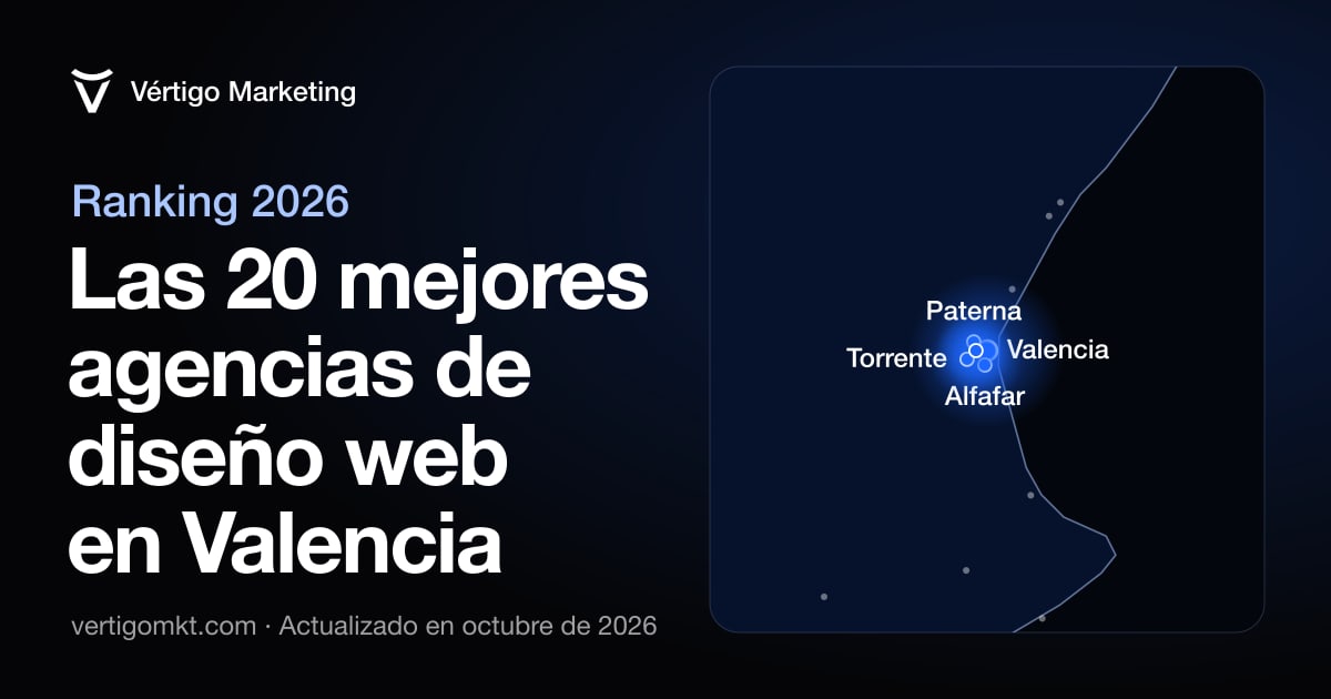 Las mejores agencias de diseño web en Valencia, colocadas en el mapa según su sede