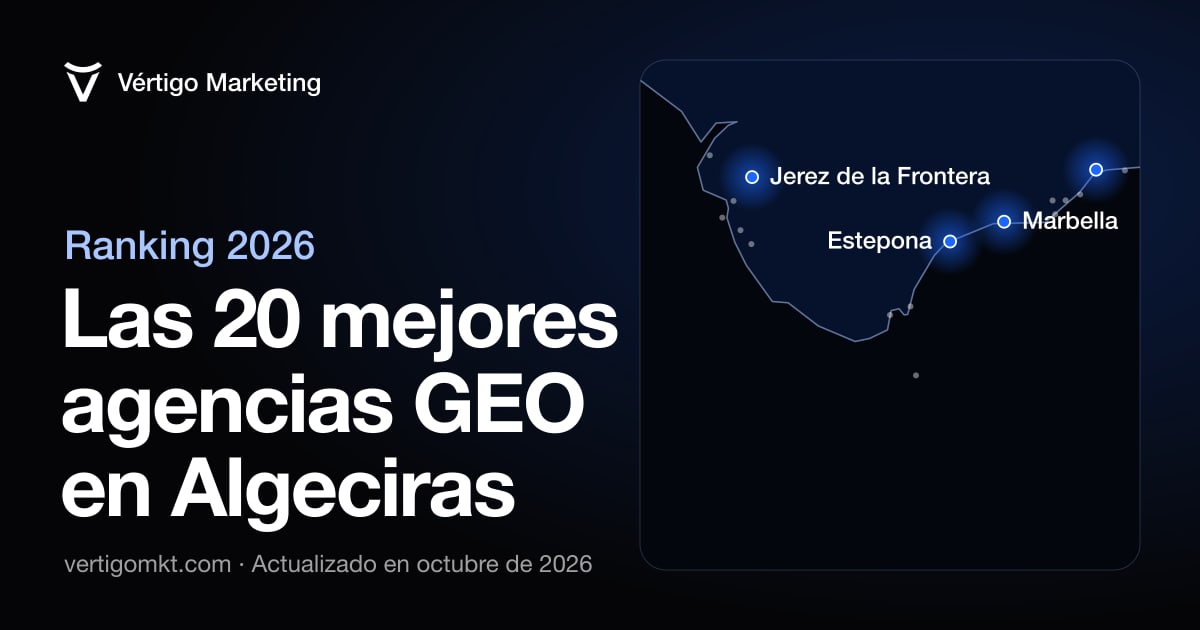 Las mejores agencias de posicionamiento en IA en Algeciras, situadas en el mapa por su sede