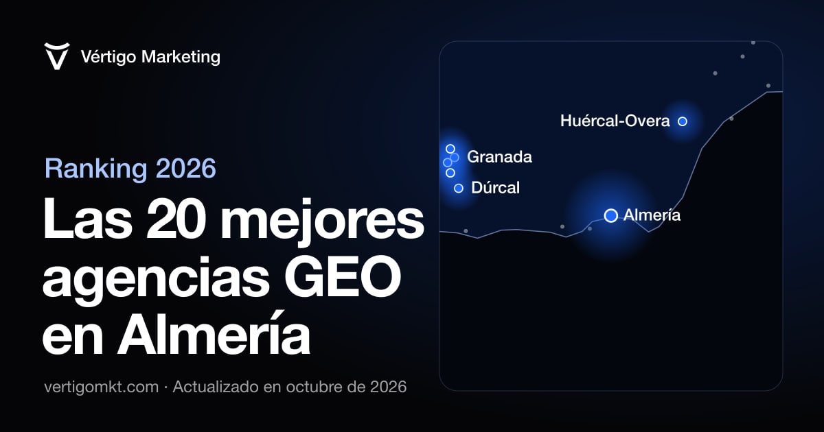 Mapa de las mejores agencias GEO de Almería y las localidades donde trabajan