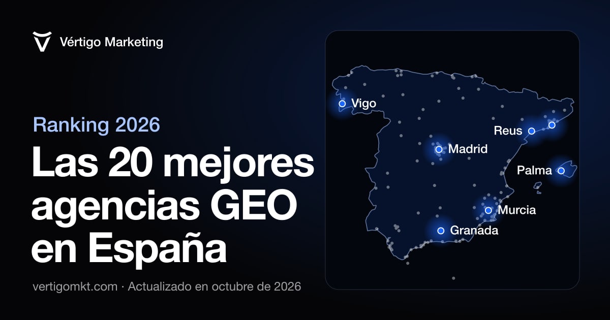 Las mejores agencias de posicionamiento en IA en España, situadas en el mapa por su sede