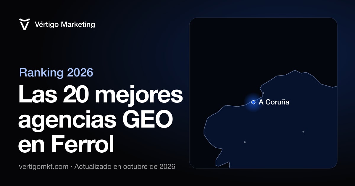 Mejores agencias GEO en Ferrol: mapa con las localidades donde tienen su sede