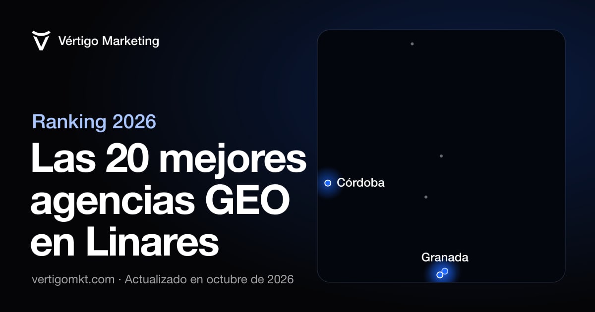 Mejores agencias GEO en Linares: mapa con las localidades donde tienen su sede