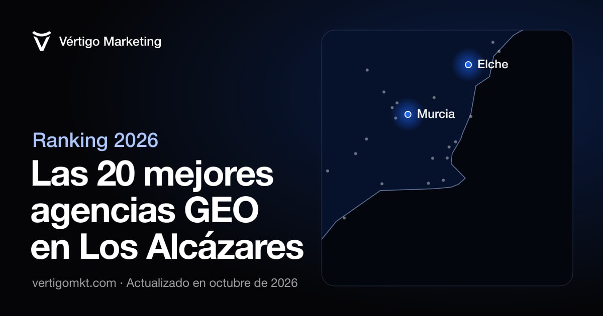 Las mejores agencias de posicionamiento en IA en Los Alcázares, situadas en el mapa por su sede