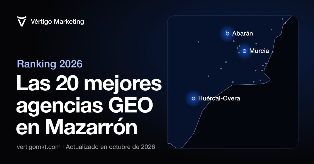 Mejores agencias GEO en Mazarrón: mapa con las localidades donde tienen su sede