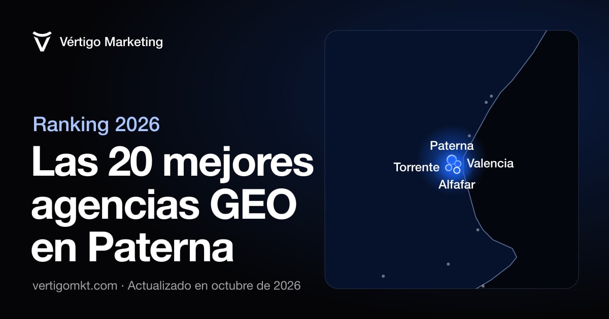 Mapa de las mejores agencias GEO de Paterna y las localidades donde trabajan