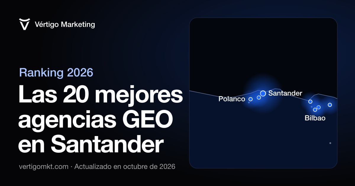 Mejores agencias GEO en Santander: mapa con las localidades donde tienen su sede