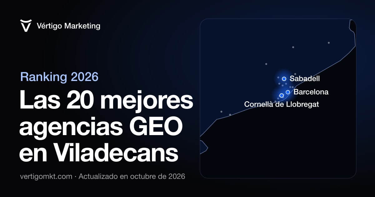 Mapa de las mejores agencias GEO de Viladecans y las localidades donde trabajan