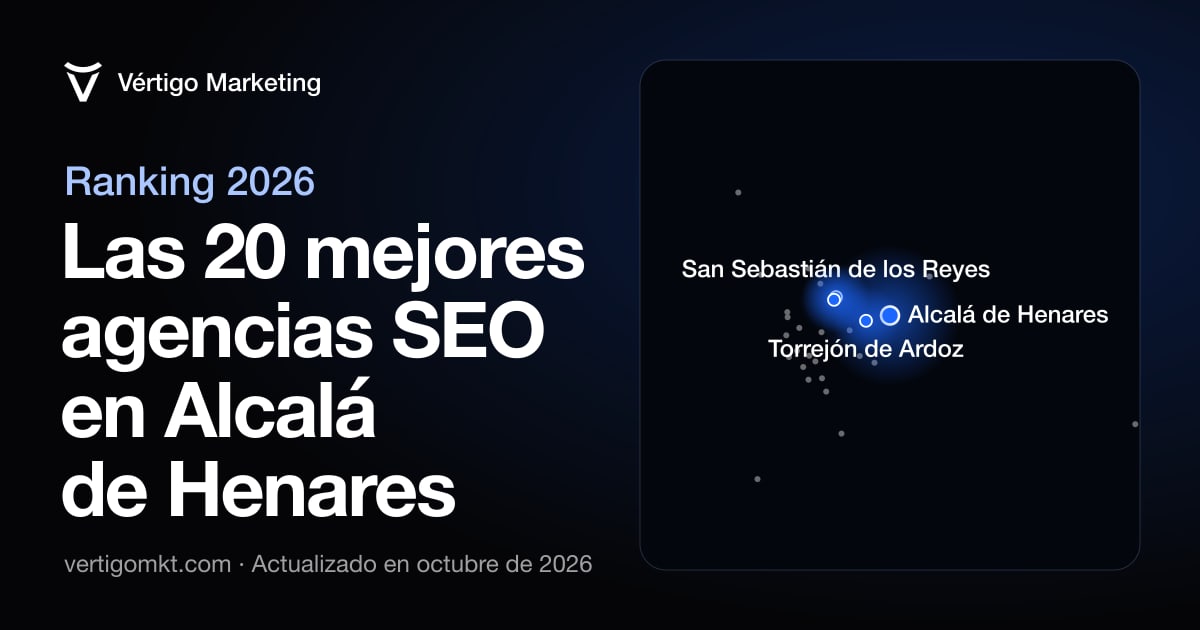 Mejores agencias SEO en Alcalá de Henares: mapa con las localidades donde tienen su sede